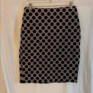 Black and white Skirt